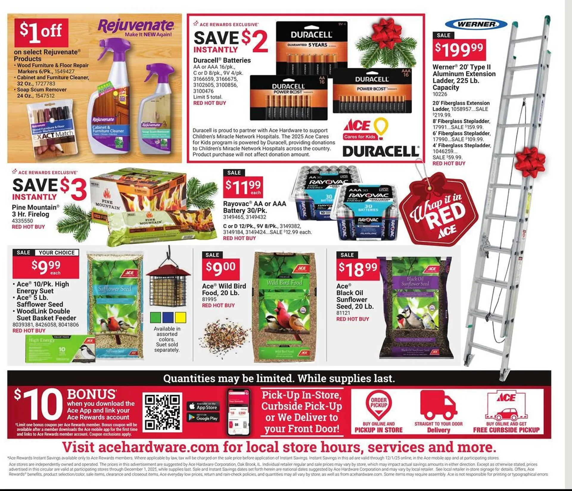 Weekly ad Ace Hardware flyer from November 1 to December 1 2025 - Page 7