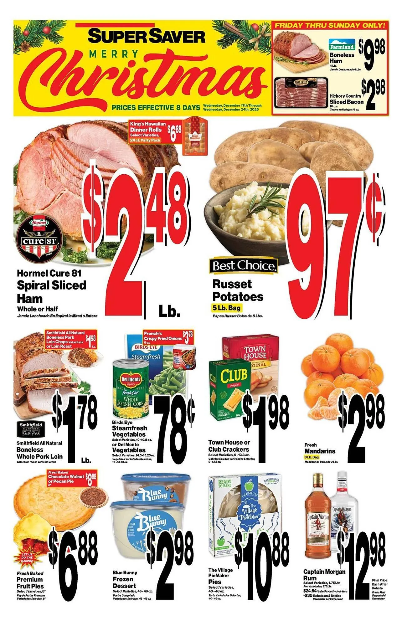 Weekly ad Super Saver weekly ad from December 17 to December 24 2025 - Page 1