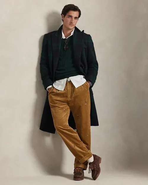 Whitman Relaxed Fit Embroidered Pant