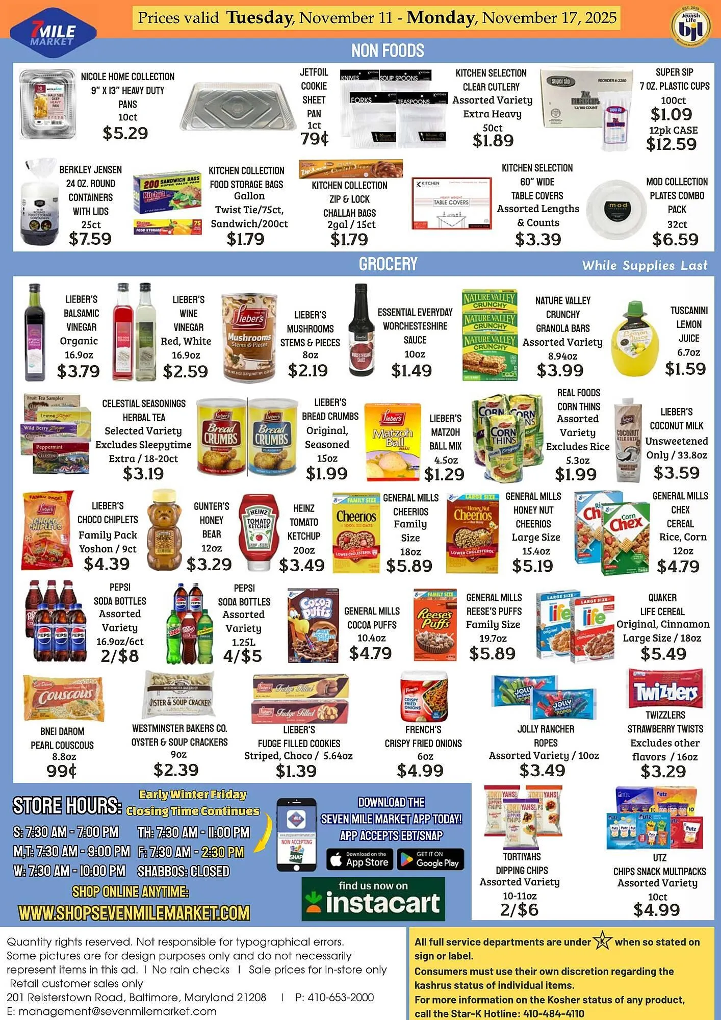 Weekly ad Seven Mile Market circular from November 11 to November 17 2025 - Page 2