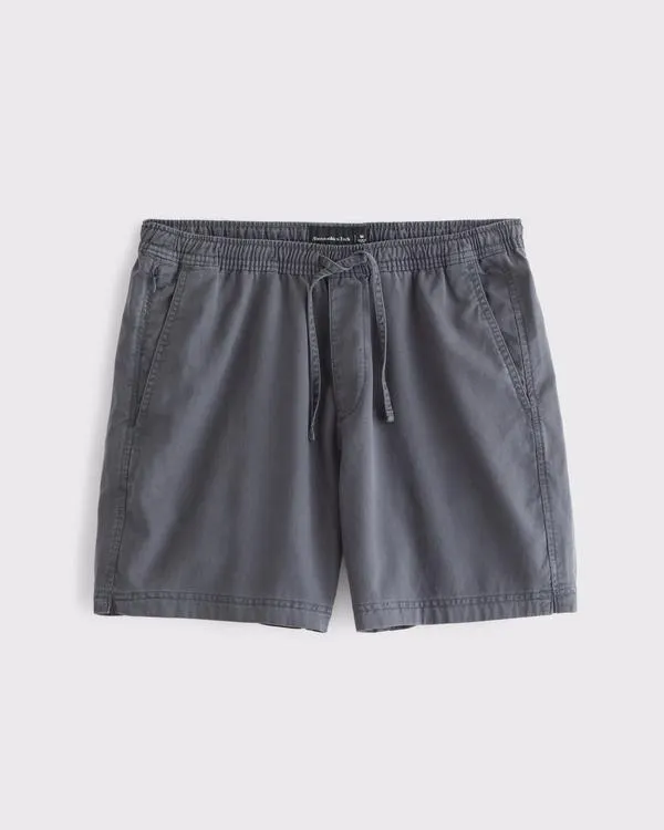 Cotton-Blend Pull-On Short