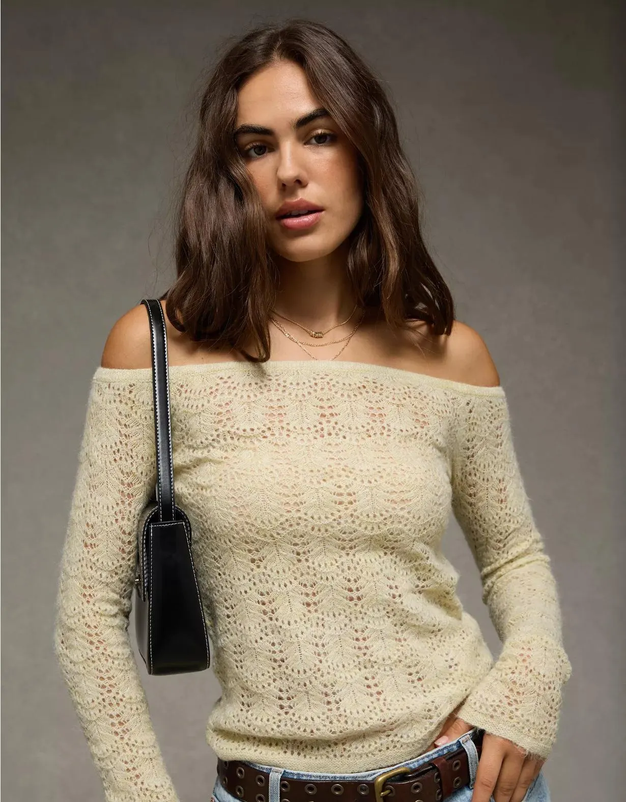 AE Off-The-Shoulder Sweater