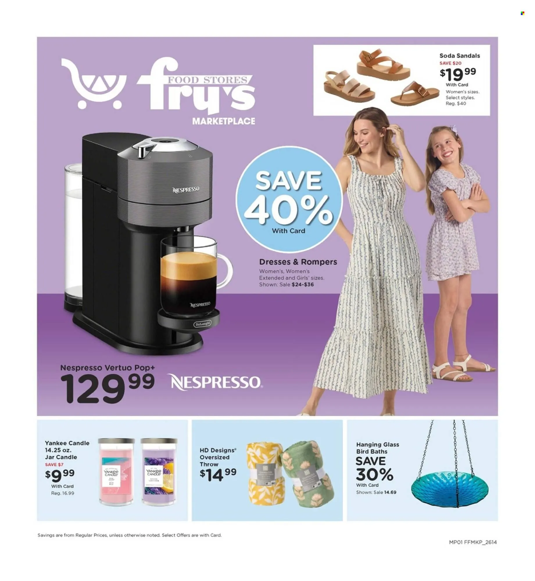 Weekly promotion Fry's weekly ad spanning from May 6 to May 12 2026 - Page 1 for Catalogue 365