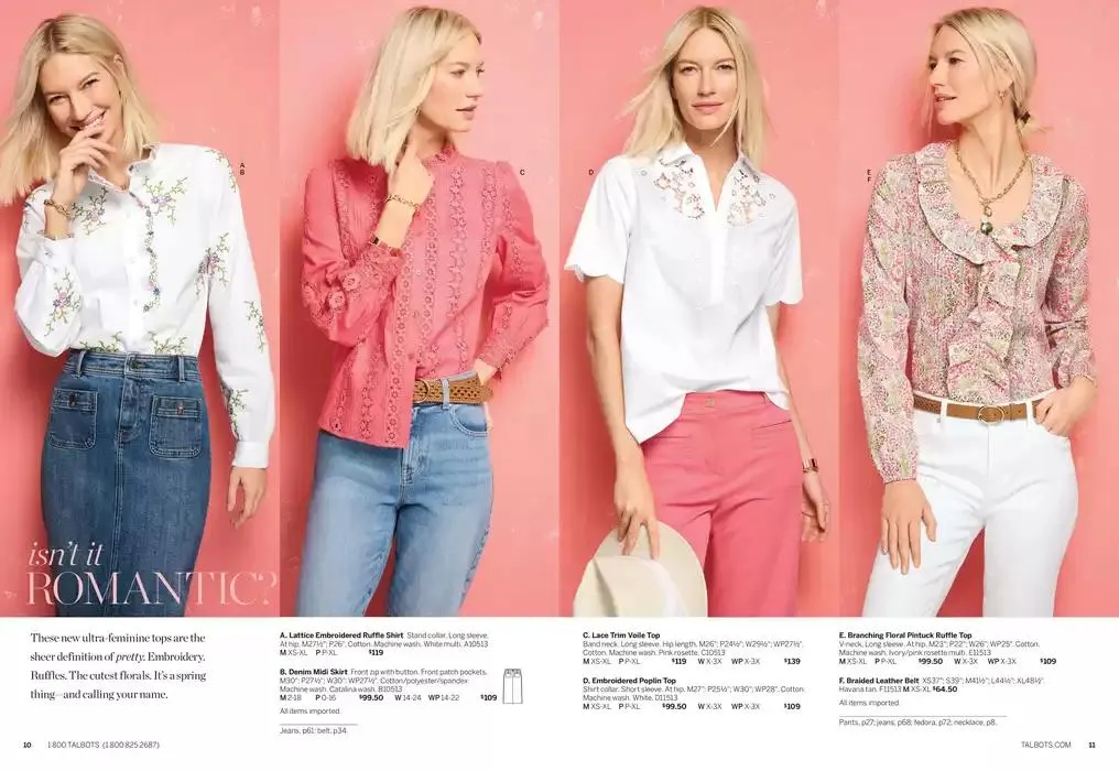 Weekly ad Talbots Next Stop, SPRING! from February 18 to March 4 2025 - Page 6