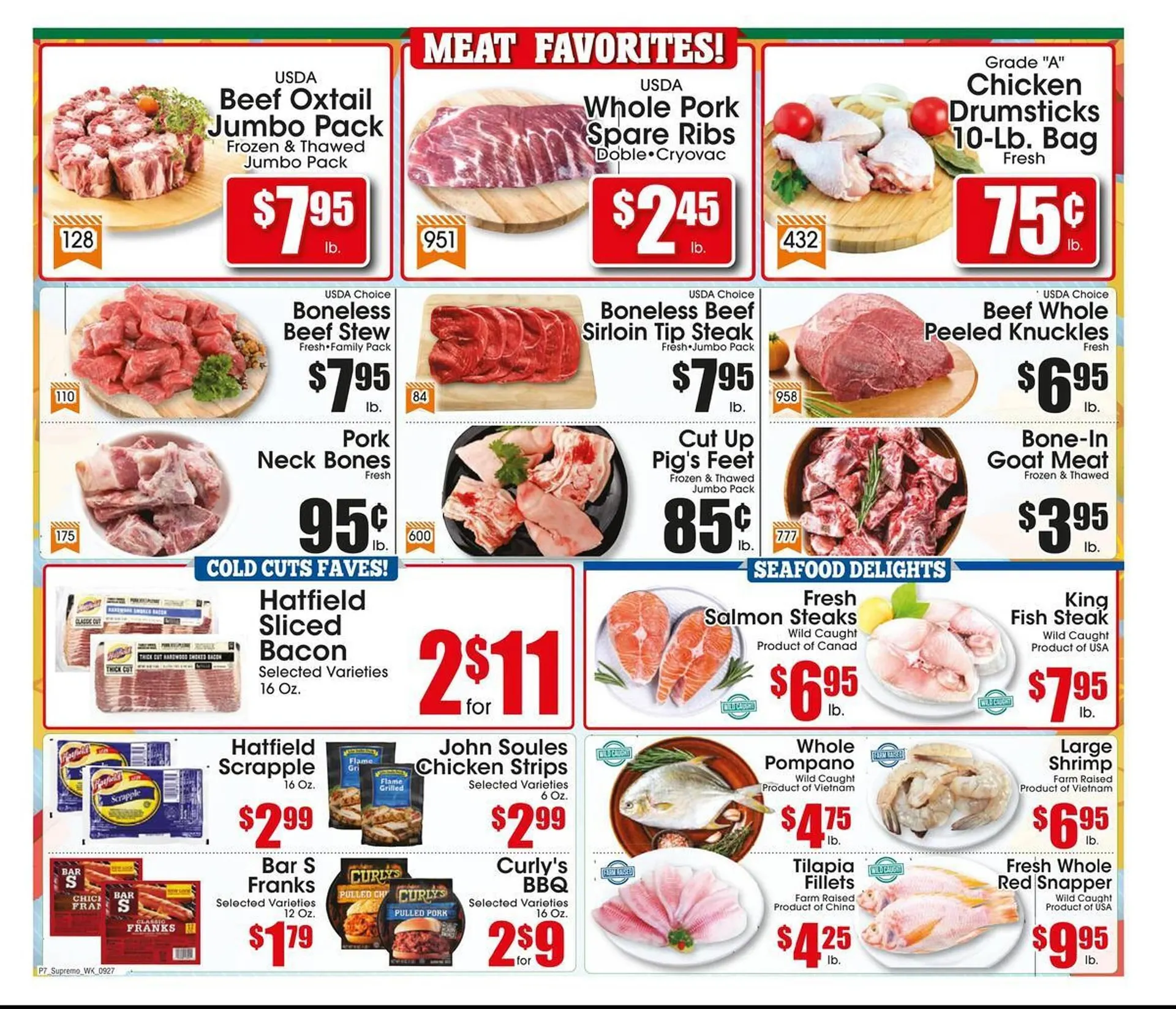 Weekly ad Supremo Foods Inc weekly ad from September 27 to October 31 2025 - Page 7