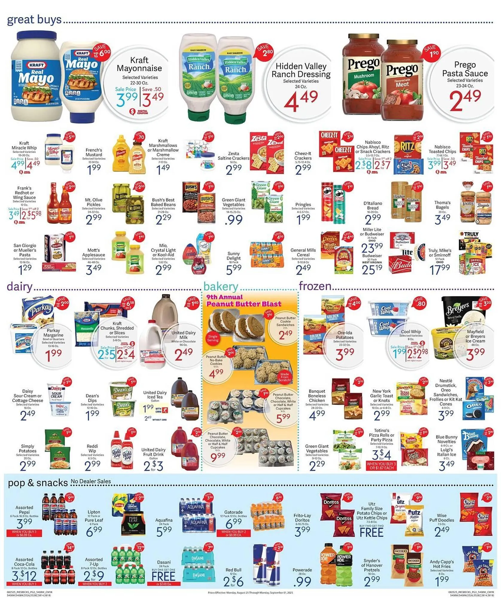 Weekly ad Riesbeck Weekly Ad from August 25 to September 1 2025 - Page 2