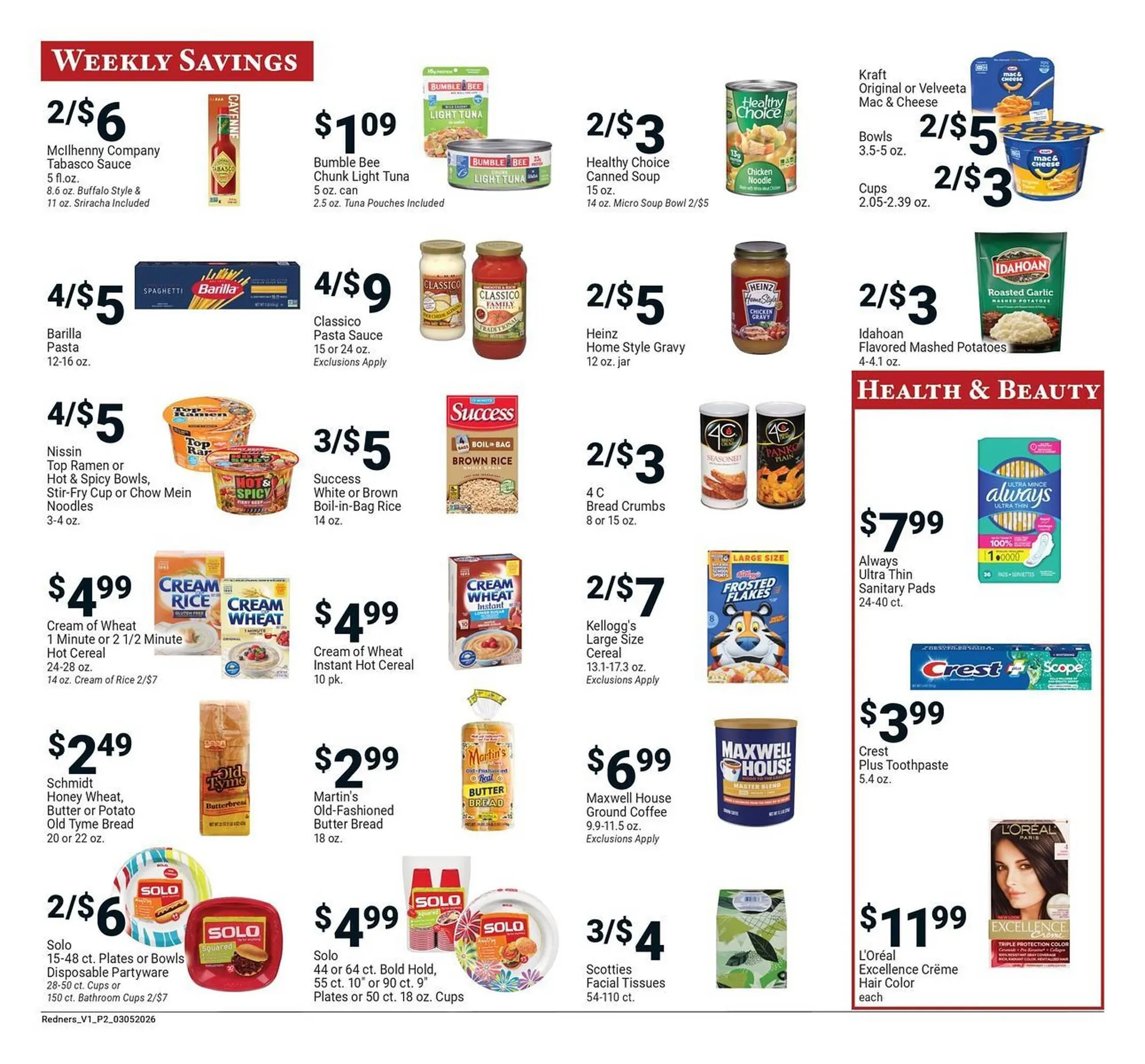 Weekly ad Redner's Warehouse weekly ad from March 5 to March 11 2026 - Page 2