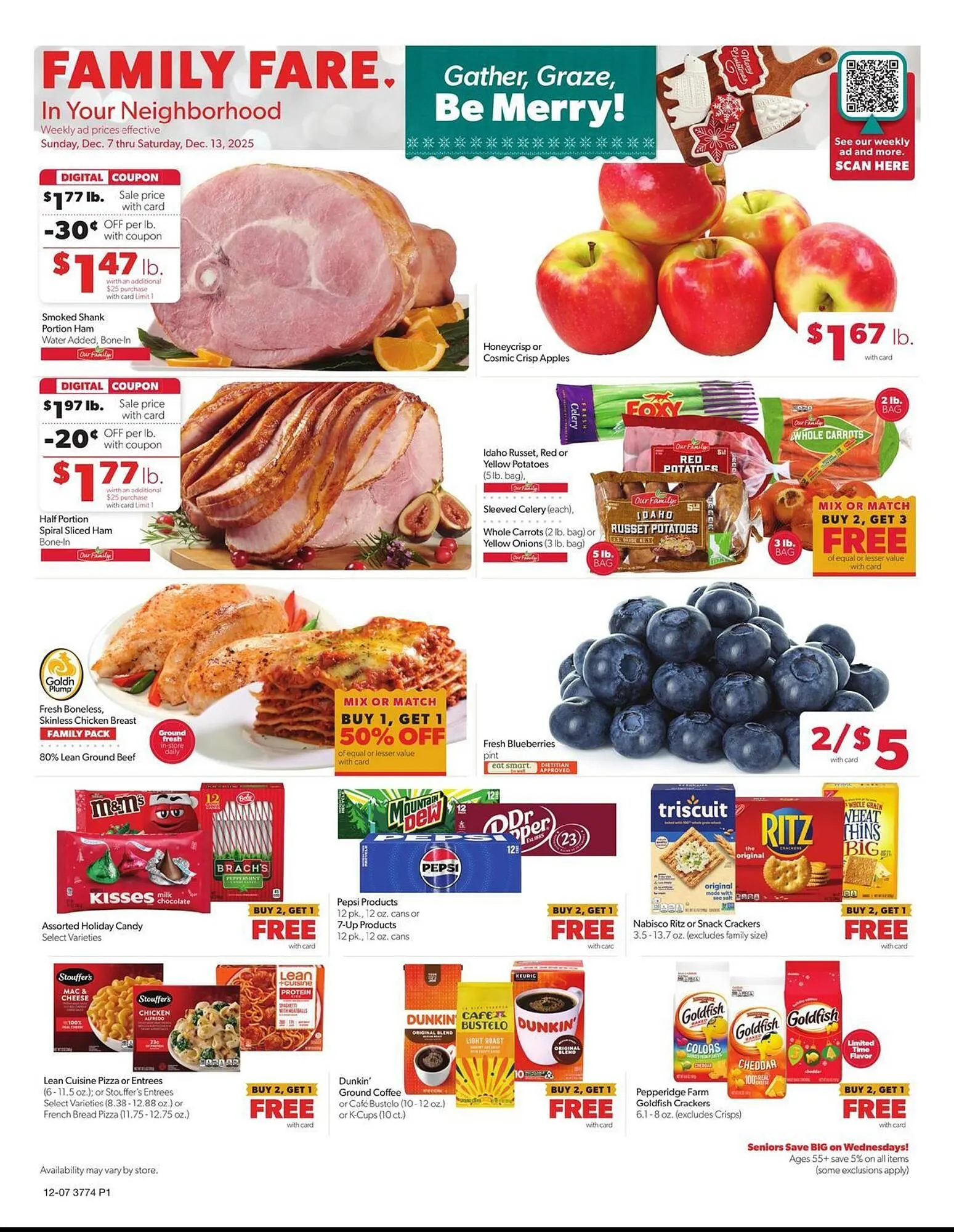 Weekly ad Family Fare weekly ad from December 7 to December 13 2025 - Page 1