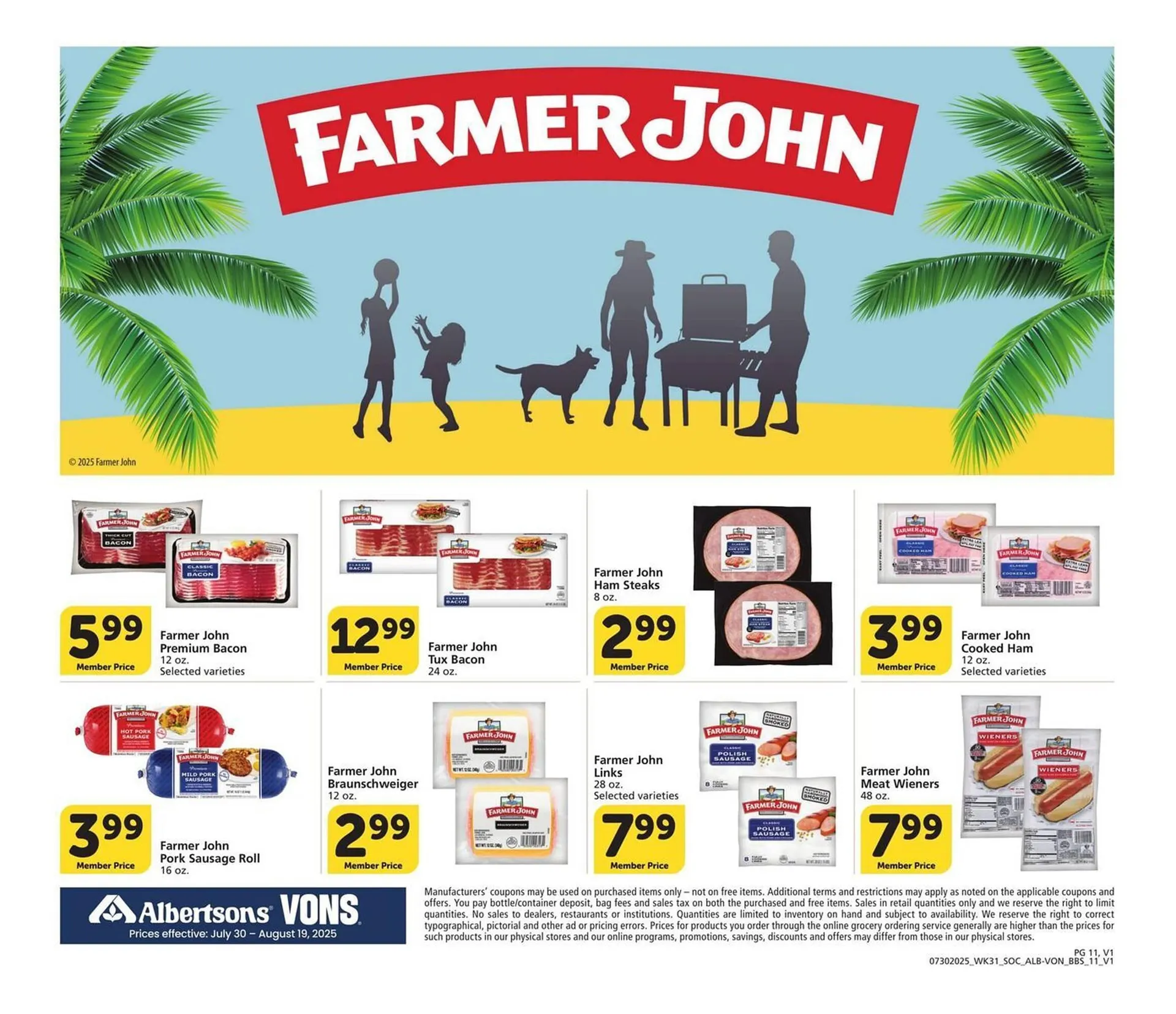 Weekly ad Albertsons Weekly Ad from July 30 to August 19 2025 - Page 11