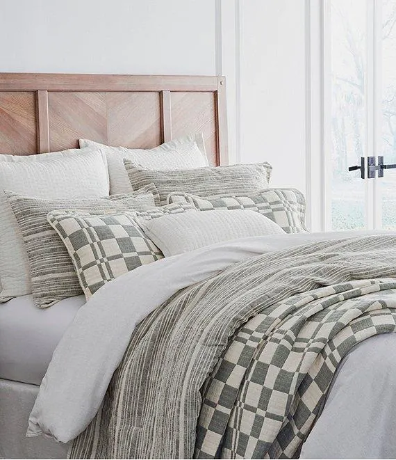 Simplicity Collection Spencer Checkered Woven Coverlet Mini Set