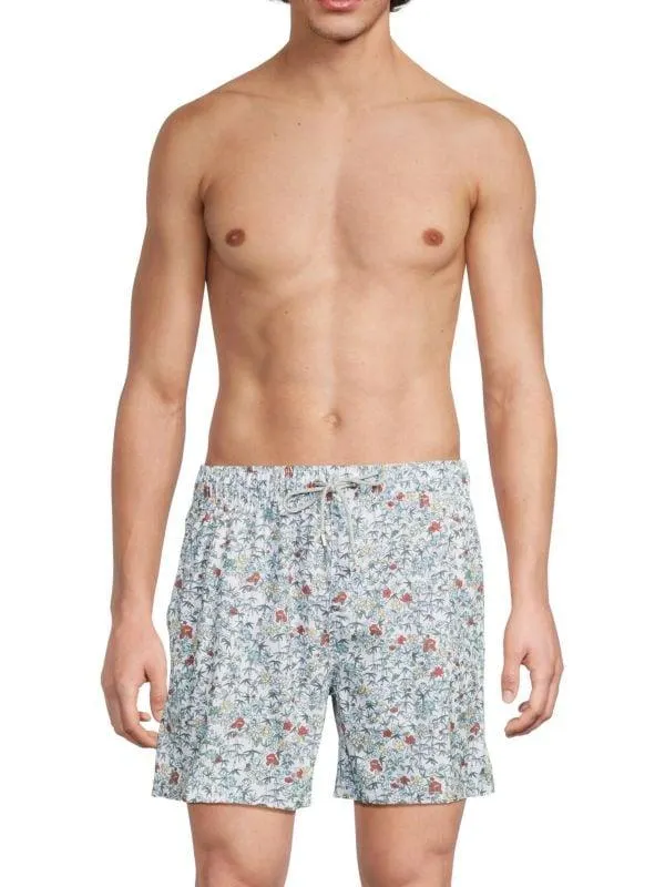 Floral Print Swim Shorts