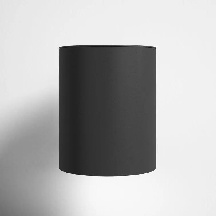 Barbara Single Light Cylinder Outdoor Aluminum Wall Light