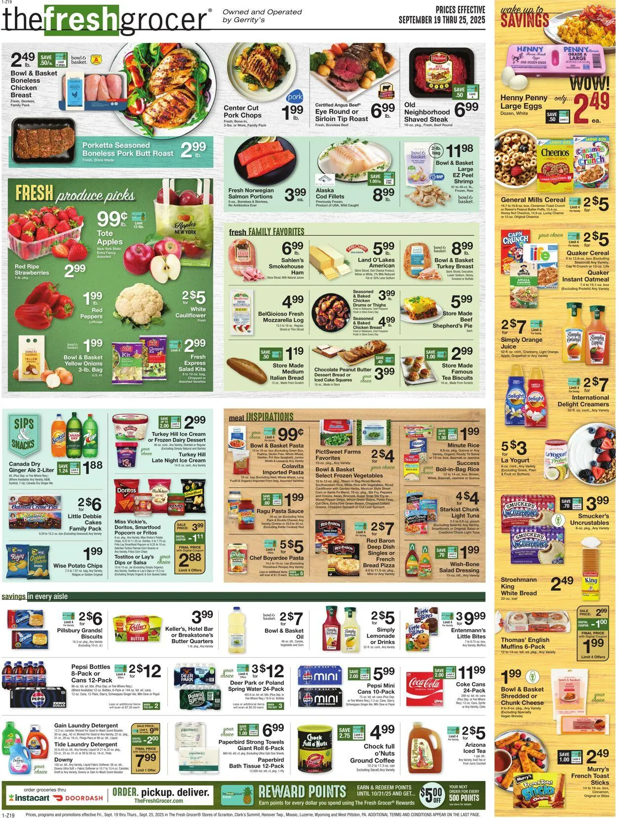 Weekly ad Gerrity's Supermarkets Current weekly ad from September 18 to September 25 2025 - Page 1