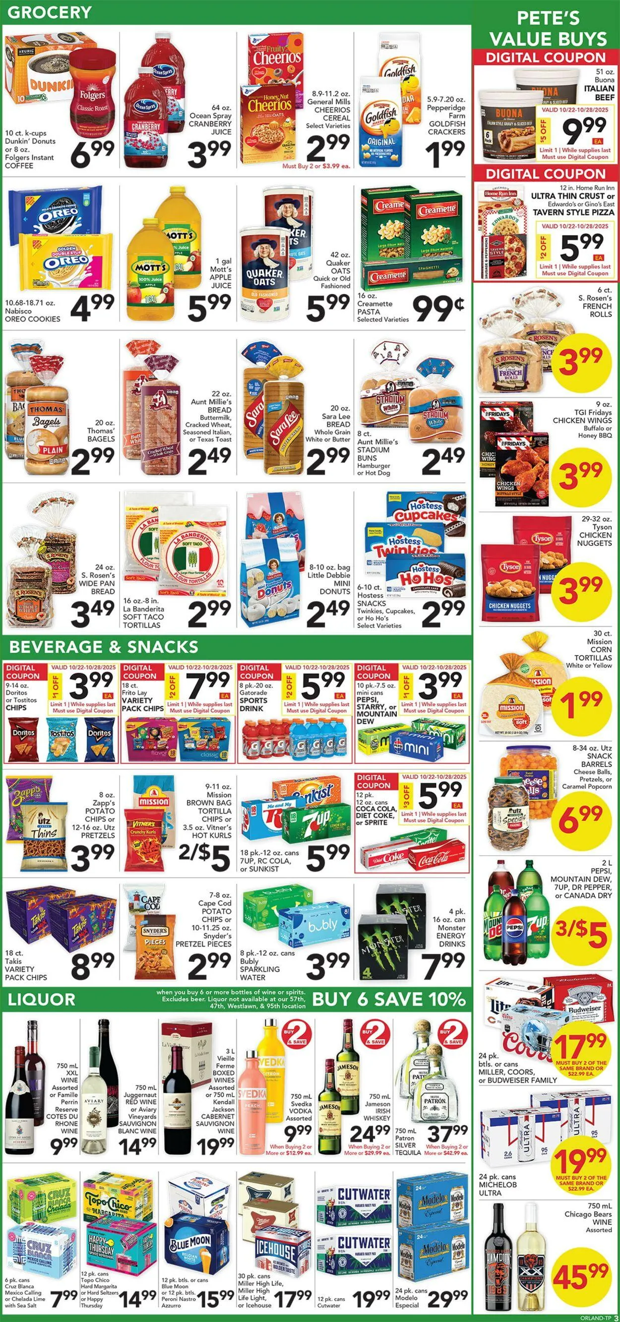 Weekly ad Pete's Fresh Market Current weekly ad from October 22 to October 28 2025 - Page 3