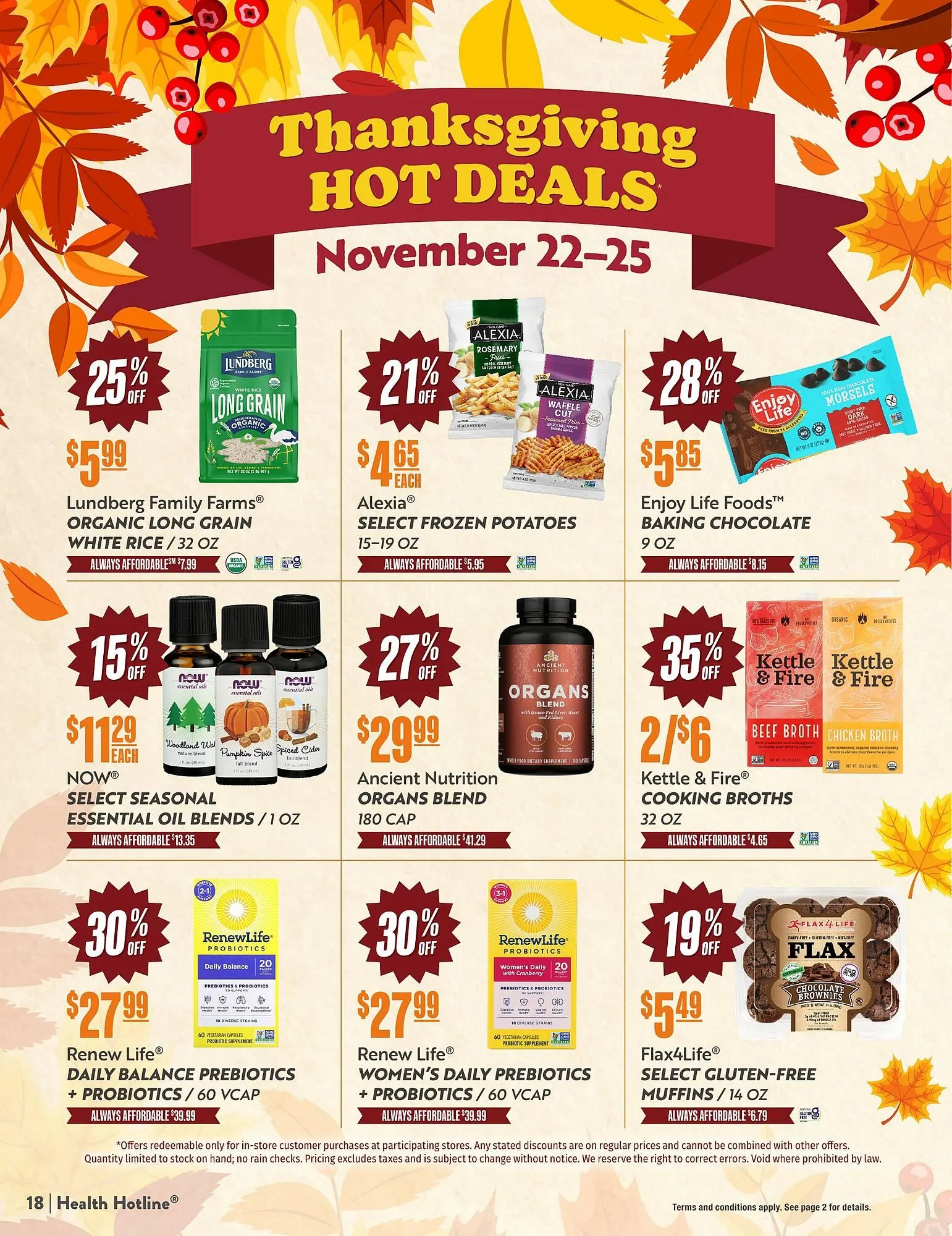 Weekly ad Natural Grocers weekly ad from November 6 to November 29 2025 - Page 18