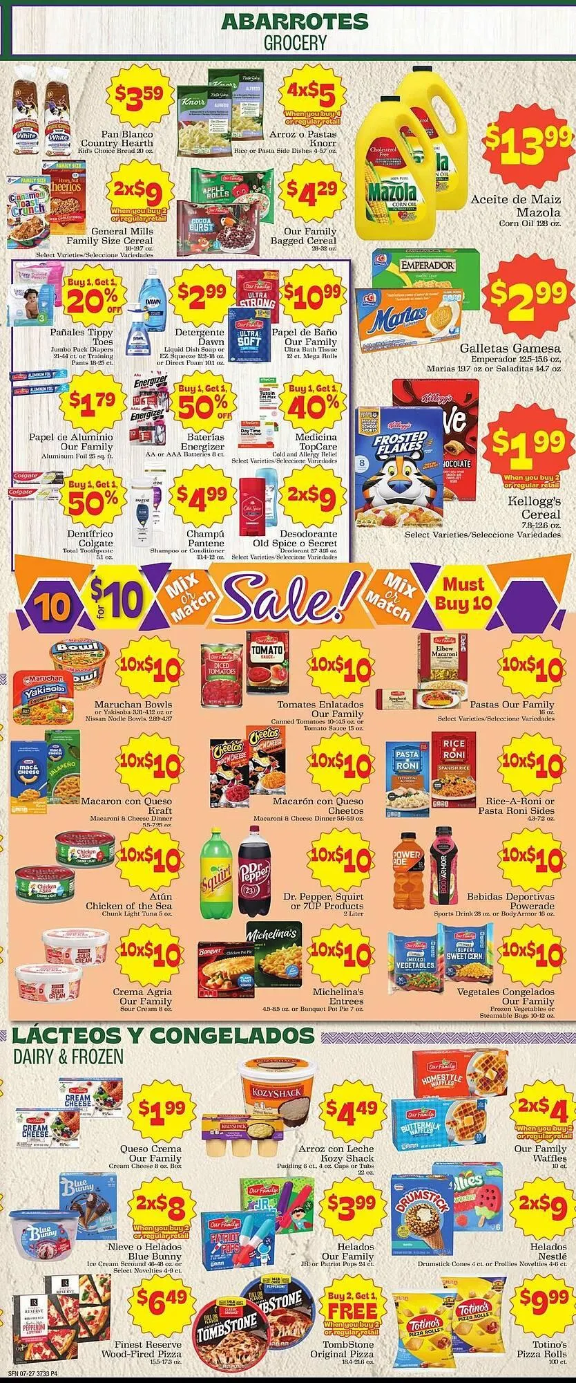 Weekly ad Supermercado Nuestra Familia Weekly Ad from July 27 to August 2 2025 - Page 4