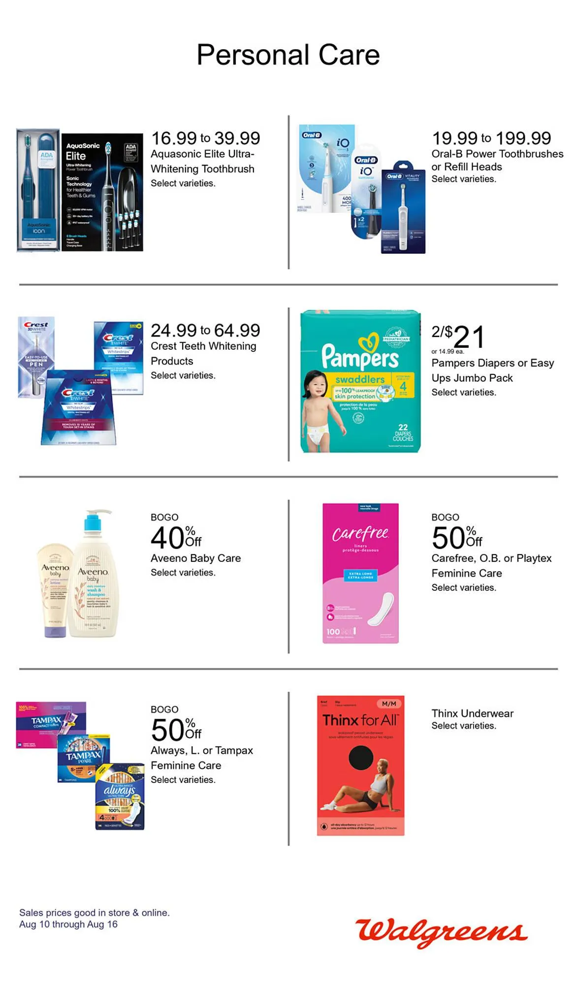 Weekly ad Walgreens Weekly Ad from August 10 to August 16 2025 - Page 24