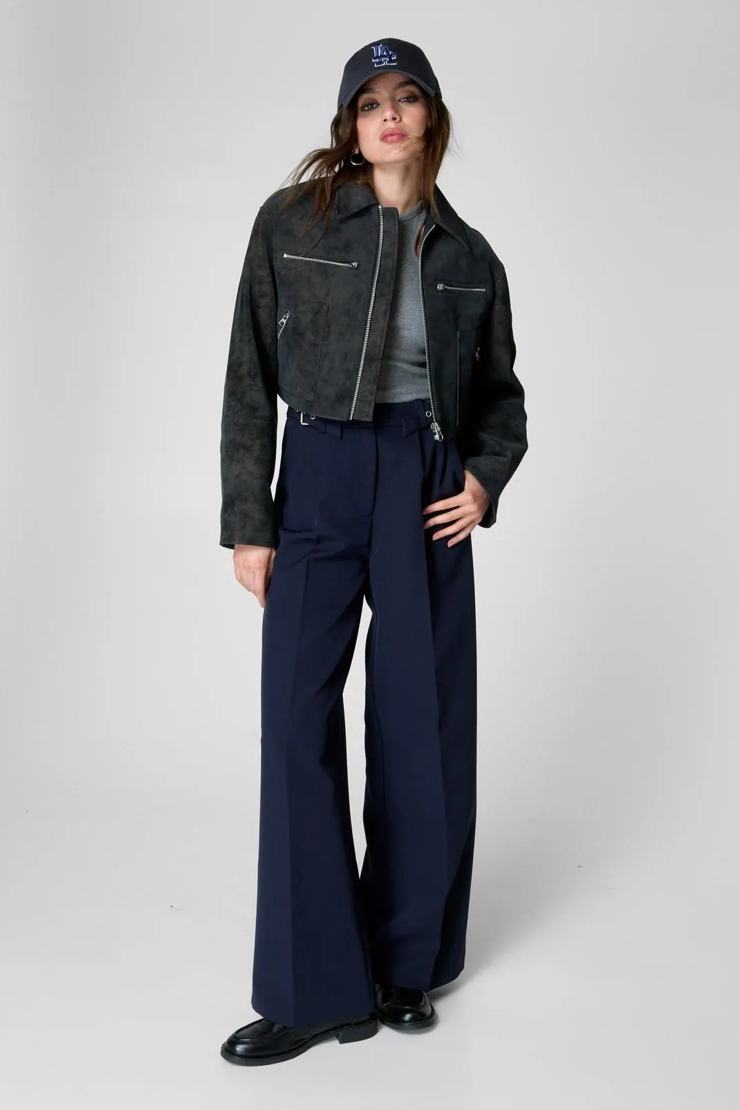 Tailored Buckle Detail Trouser