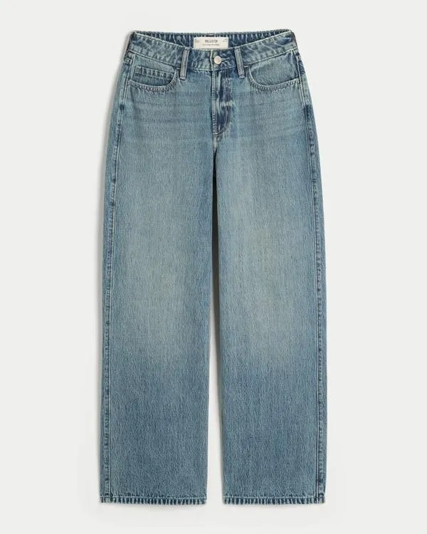 Curvy High-Rise Baggy Jeans