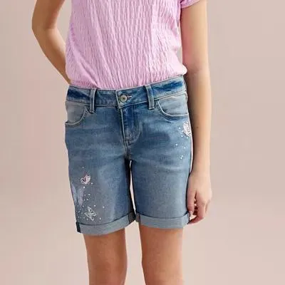 Girls 6-20 & Plus Size SO® Bermuda Jean Shorts