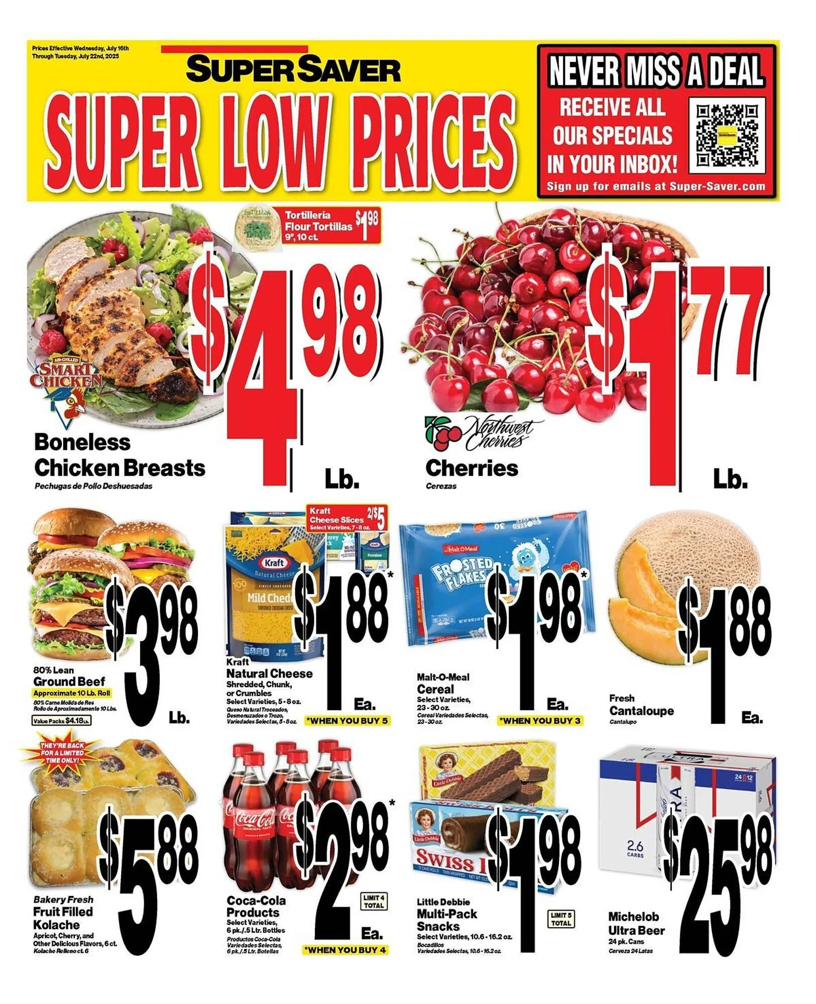 Super Saver Weekly Ad - 1