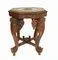 Elephant Legs Carved Burmese Side Table Burma, 1880s