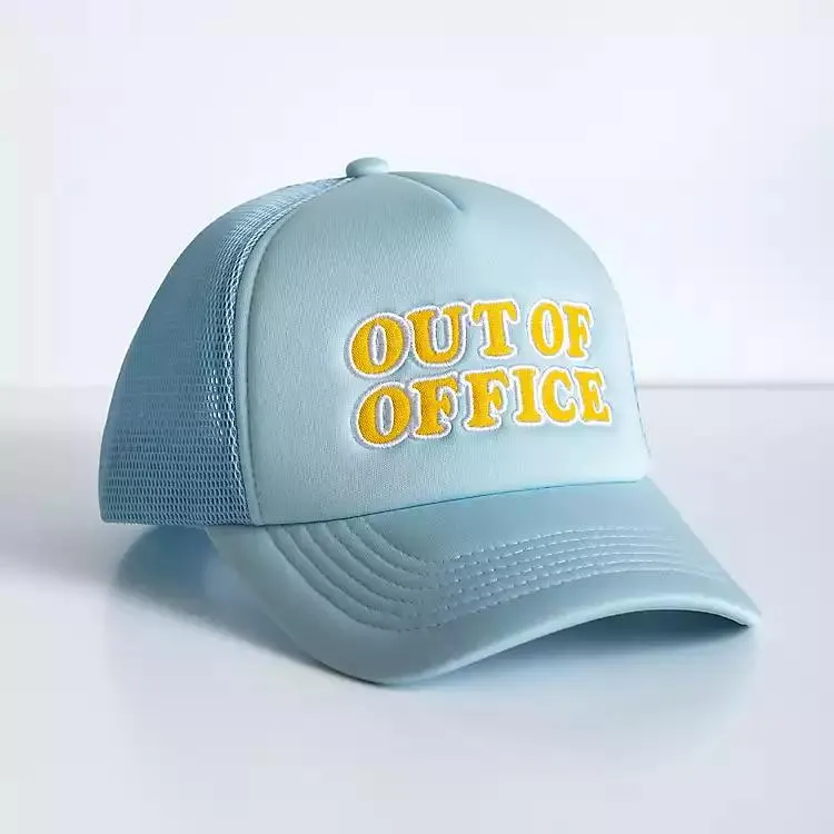 Blue Out of Office Trucker Hat