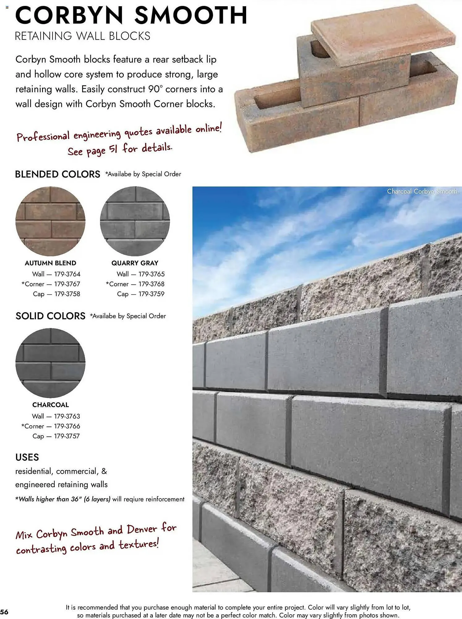 Weekly promotion Menards weekly ad spanning from April 2 to January 1 2027 - Page 56 for Catalogue 365