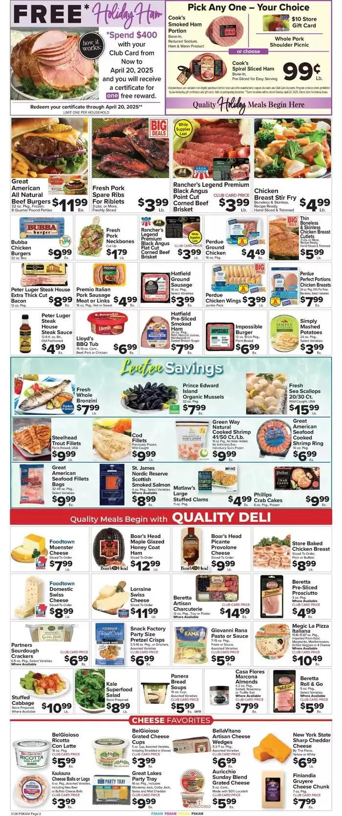 Weekly ad Save now with our deals from March 28 to April 3 2025 - Page 2