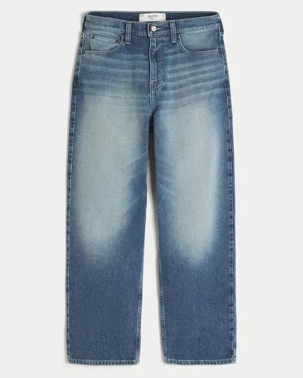 Indigo Baggy Jeans