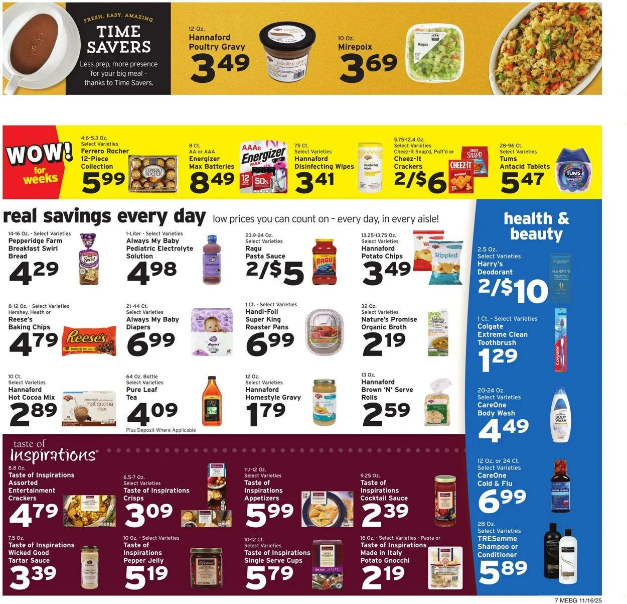 Weekly ad Hannaford Current weekly ad from November 16 to November 22 2025 - Page 7