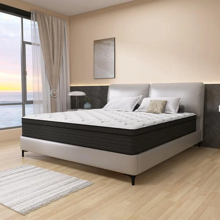 Medium Pocket Spring Hybrid Mattress with CertiPUR-US Certified Foam
