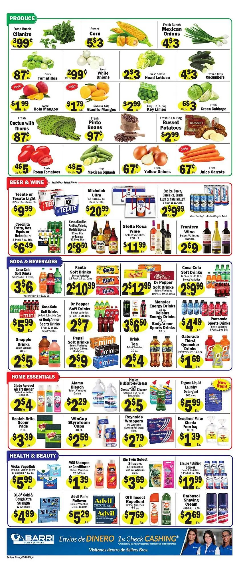 Weekly ad Sellers Bros Weekly Ad from May 28 to June 3 2025 - Page 4