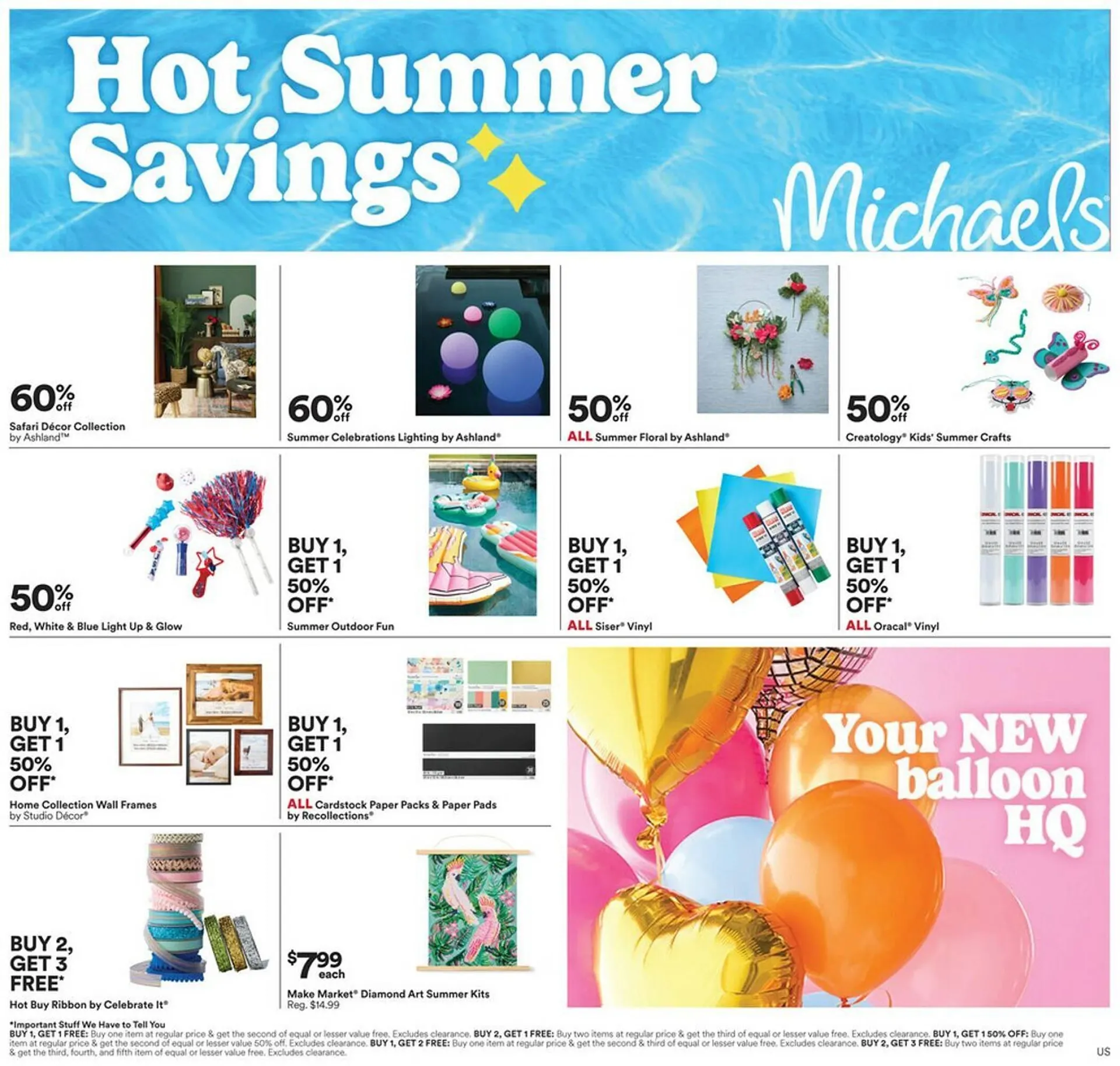 Weekly ad Michaels Weekly Ad from June 16 to June 21 2025 - Page 1