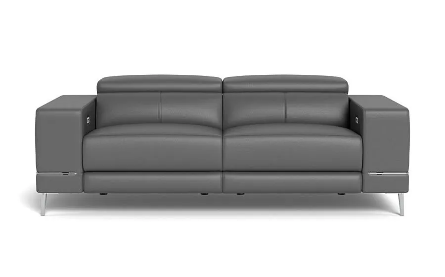 Bergamo Power Motion Sofa Dark Gray