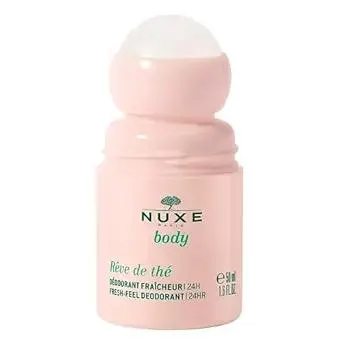 NUXE Aluminum Free Antiperspirant Deodorant Rêve de Thé. Natural 24-Hour Odor & Sweat Protection for Women, 1.6 Fl Oz