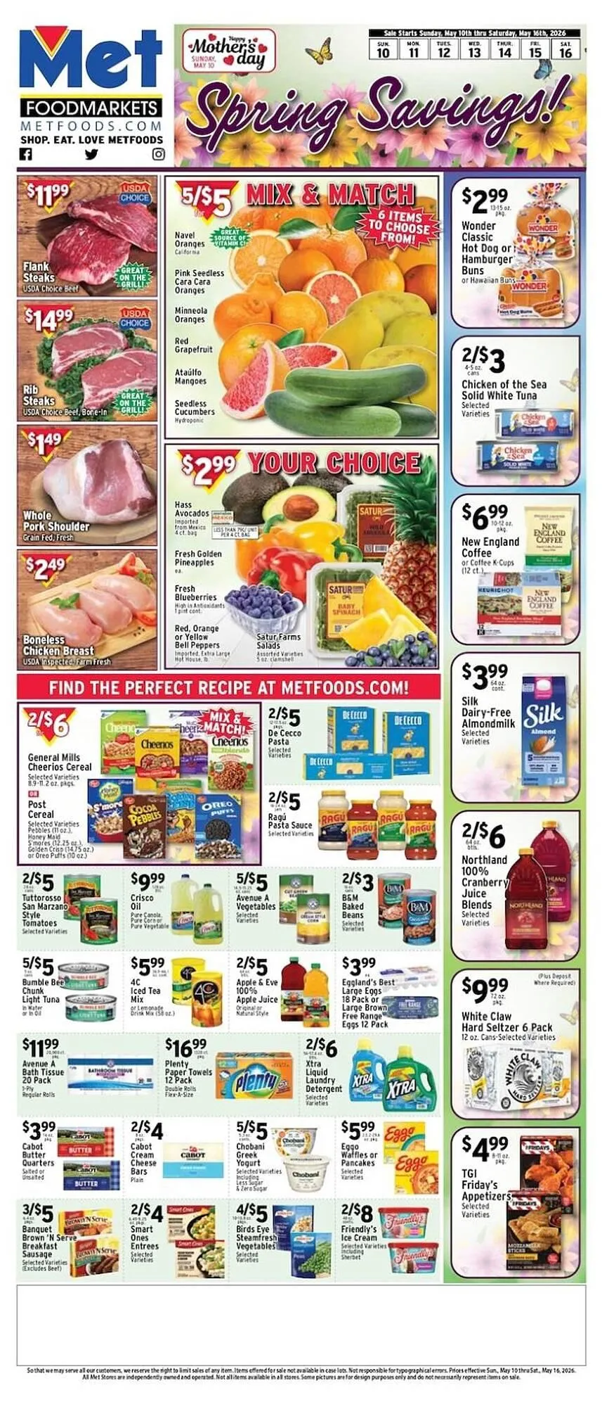 Weekly ad Met Foodmarkets weekly ad from May 10 to May 16 2026 - Page 1