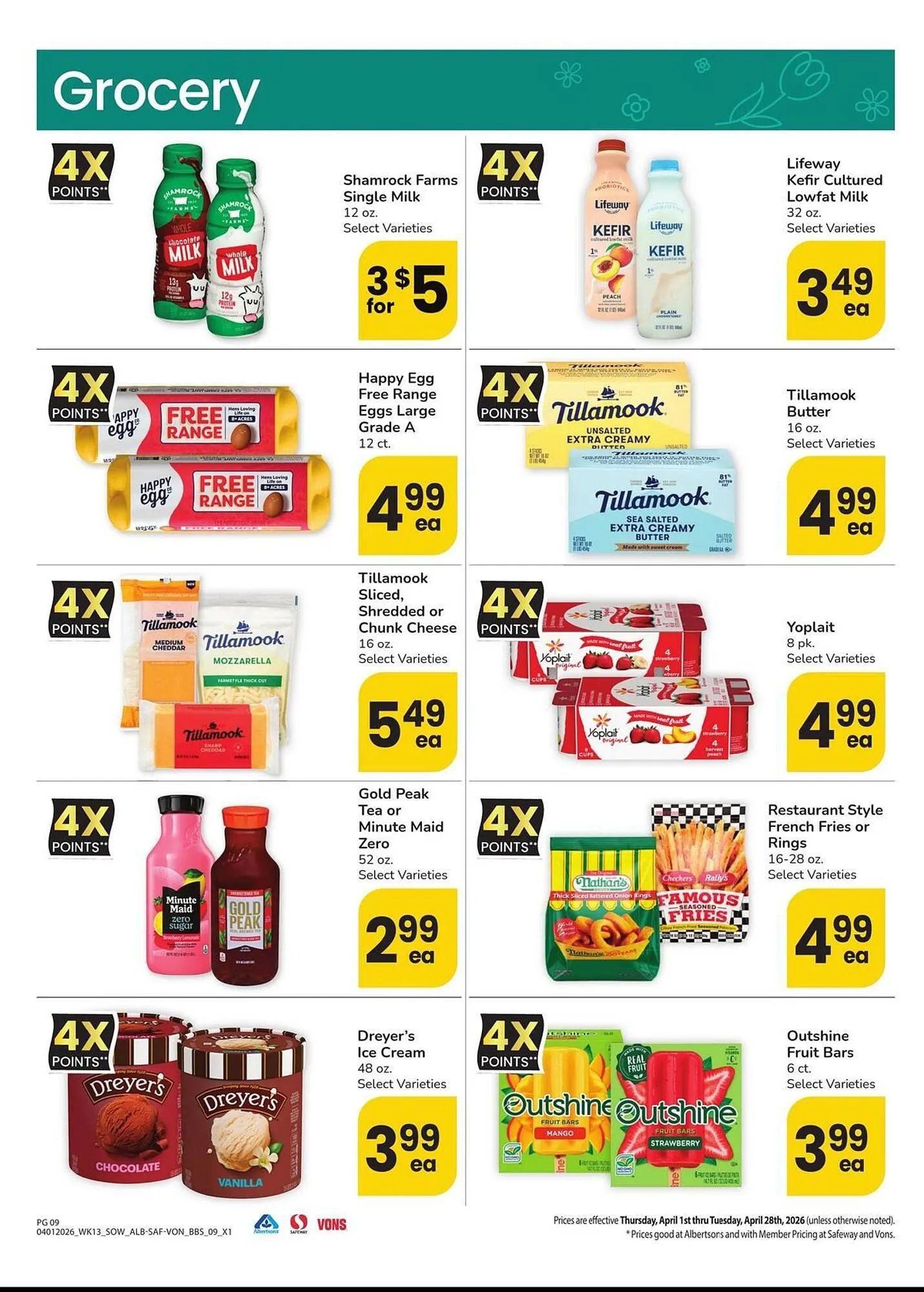 Weekly ad Safeway weekly ad from April 1 to April 28 2026 - Page 9