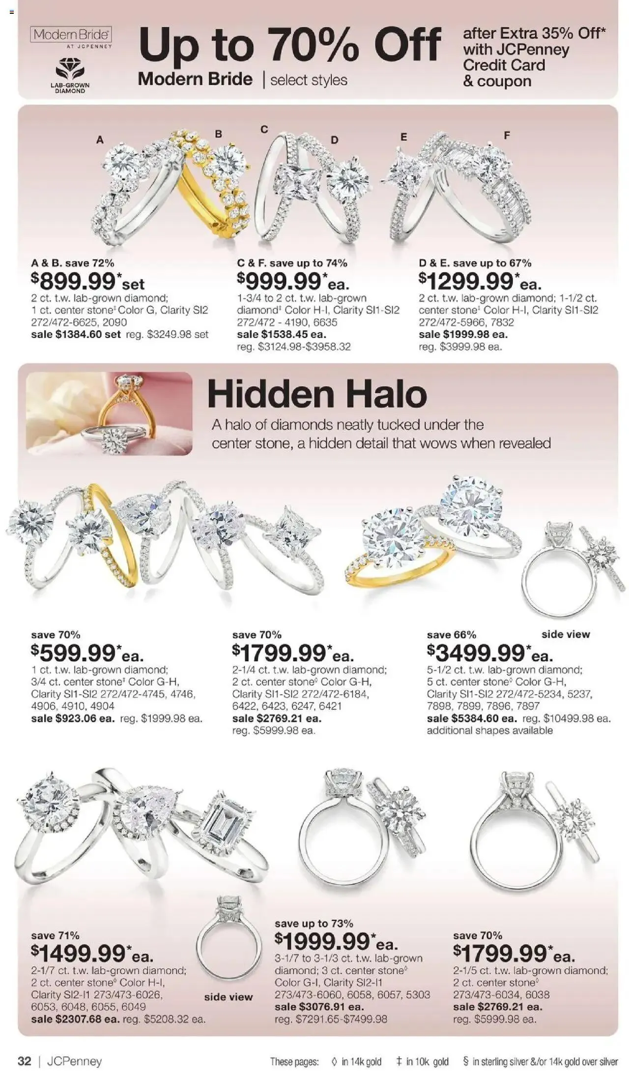 Weekly ad JCPenney Mother’s Day Jewelry Sale from April 10 to May 14 2025 - Page 30
