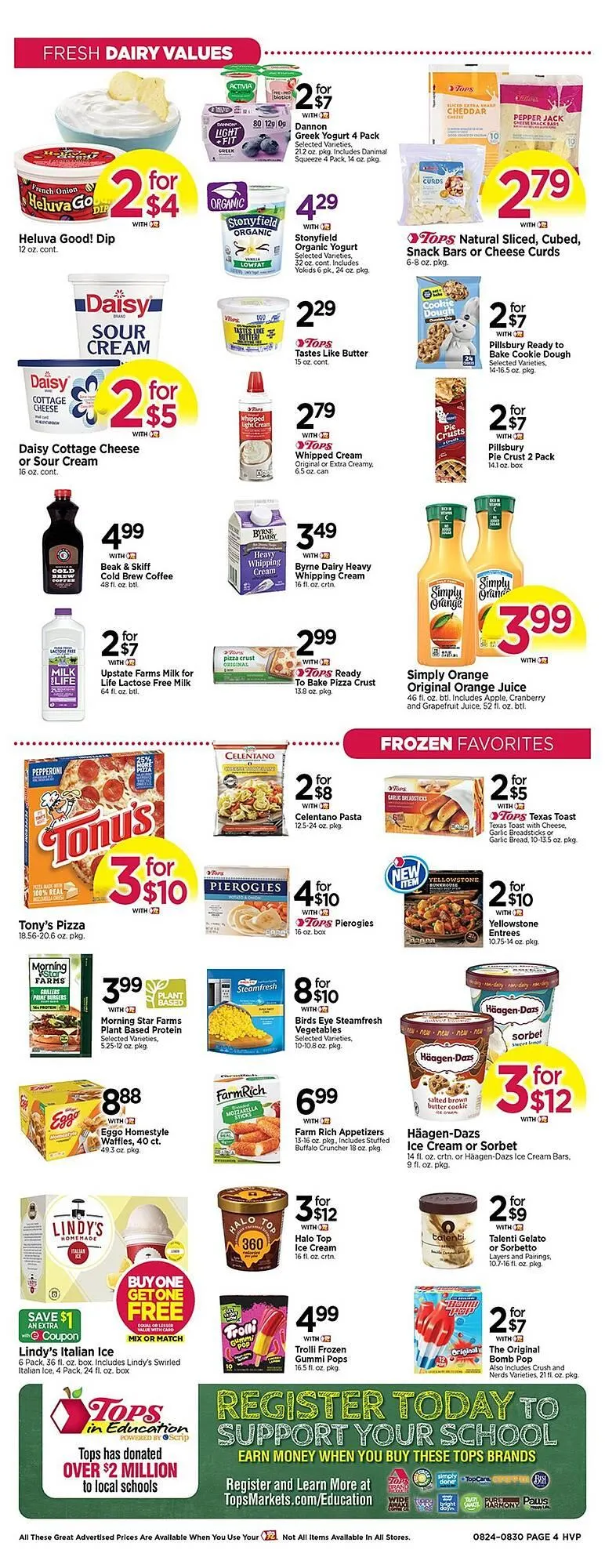 Weekly ad Tops Weekly Ad from August 24 to August 30 2025 - Page 4