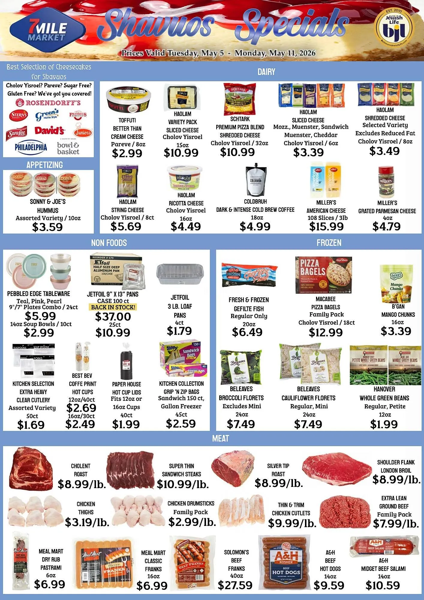 Weekly ad Seven Mile Market circular from May 5 to May 11 2026 - Page 1