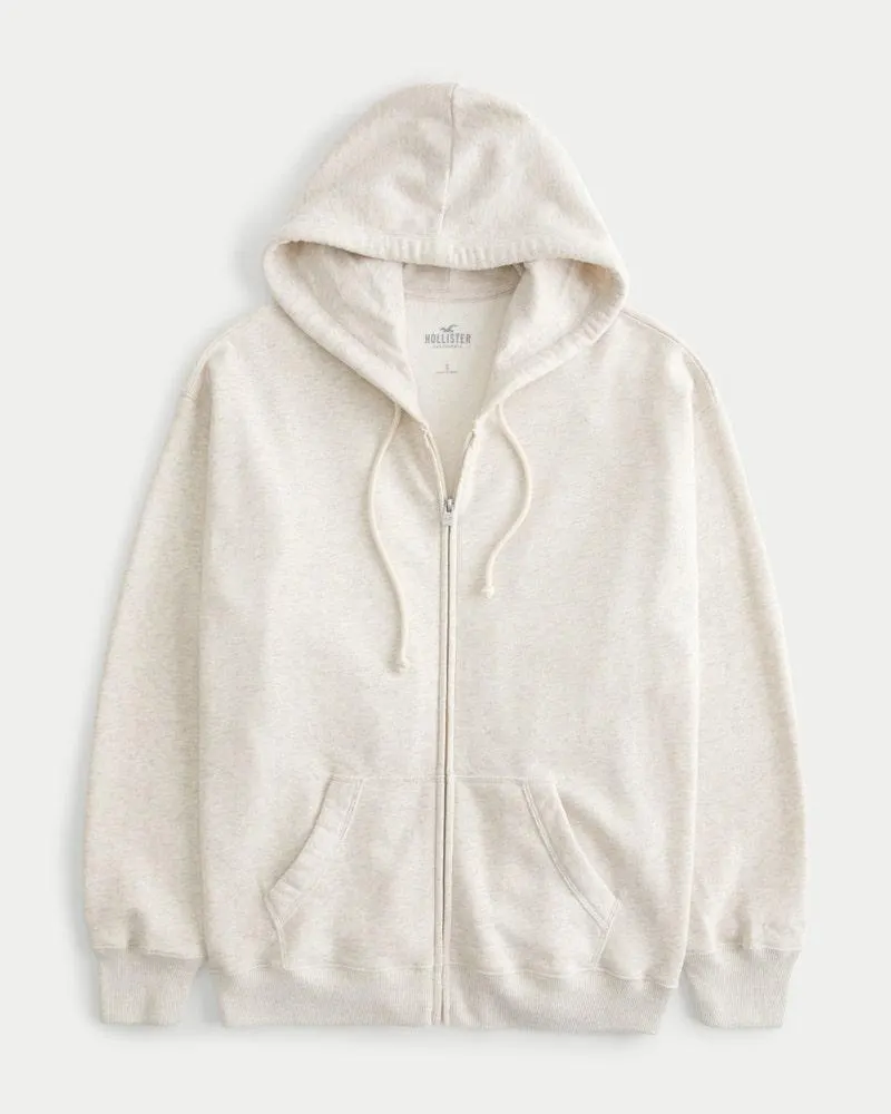 Feel Good Oversized Full-Zip Hoodie