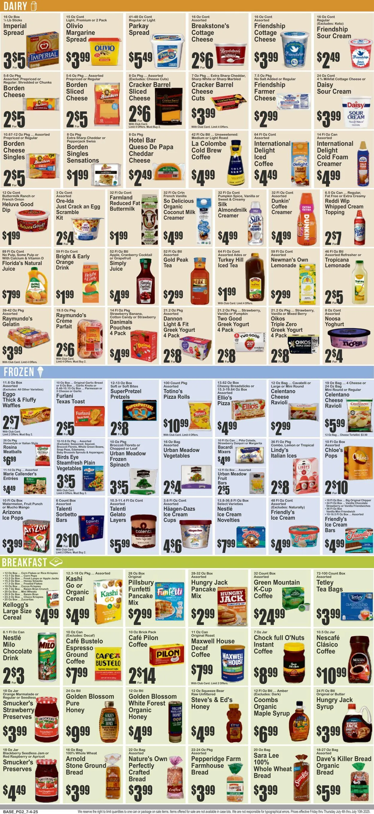 Weekly ad Key Food Current weekly ad from July 4 to July 10 2025 - Page 3