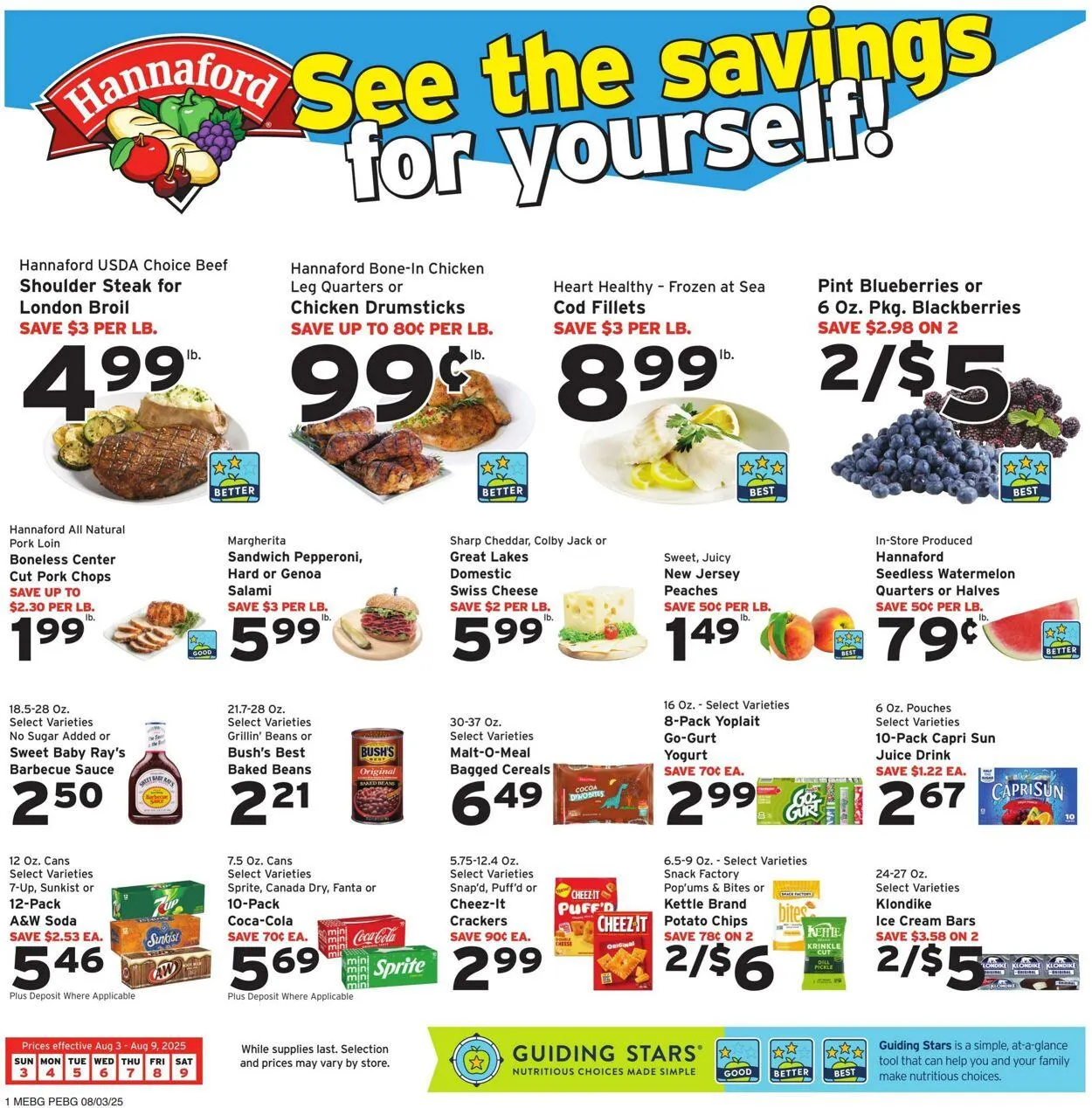 Hannaford Current weekly ad - 1