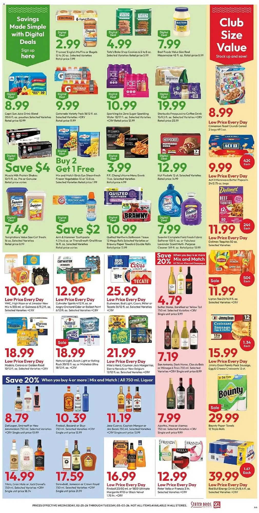 Weekly ad Stater Bros weekly ad from February 25 to March 4 2026 - Page 3