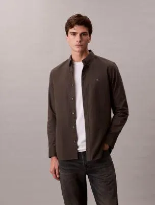 Solid Oxford Classic Button-Down Shirt