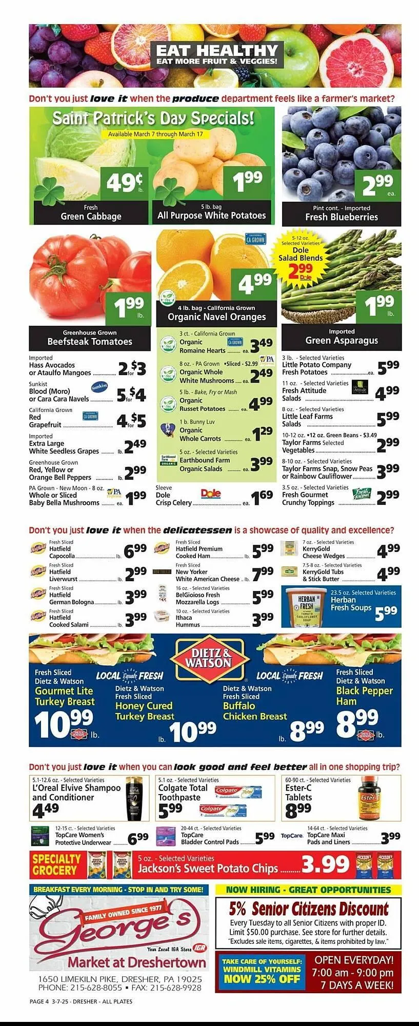 Weekly ad George's Market Weekly Ad from March 7 to March 13 2025 - Page 4