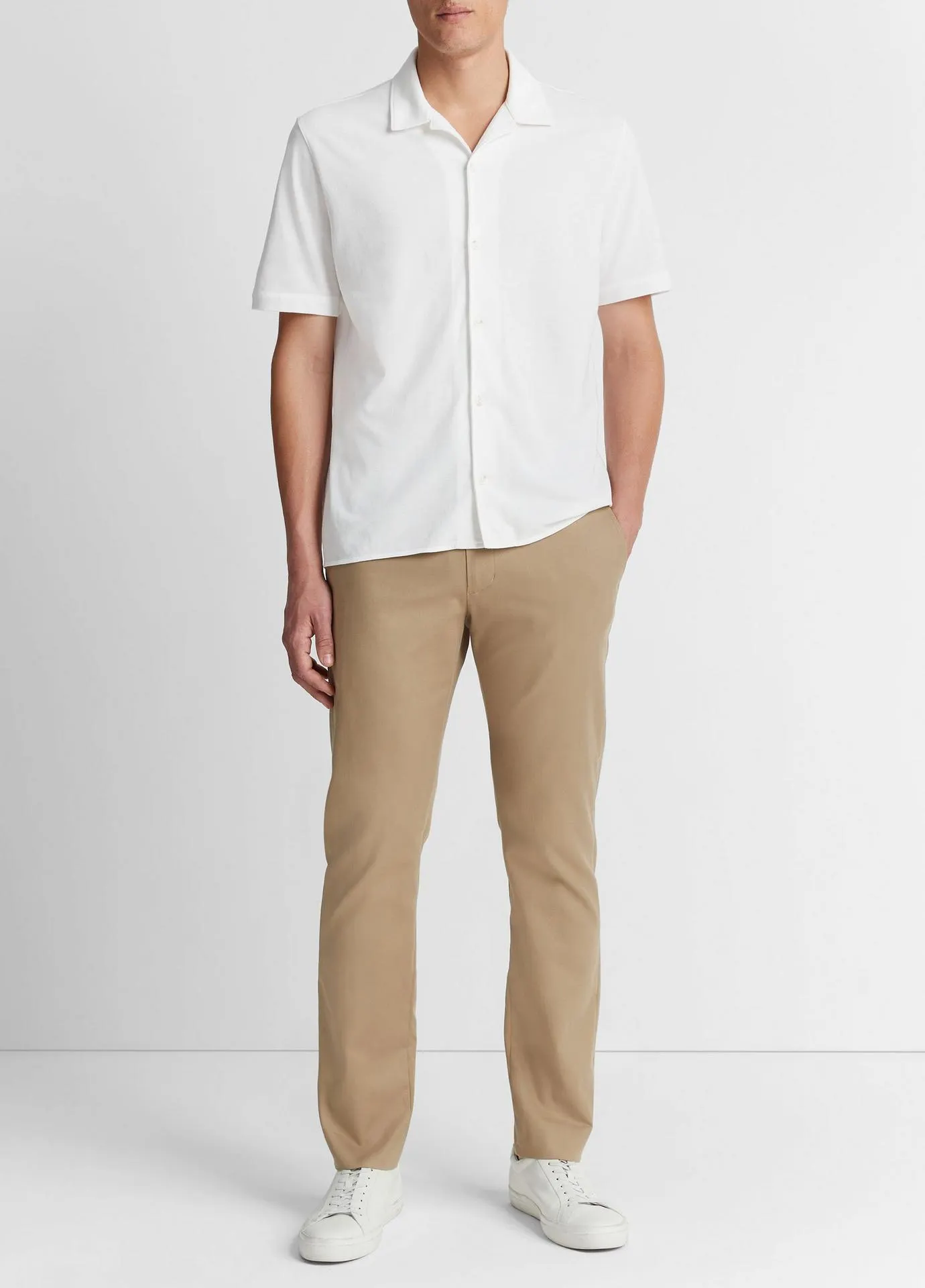 Cotton Piqué Cabana Shirt