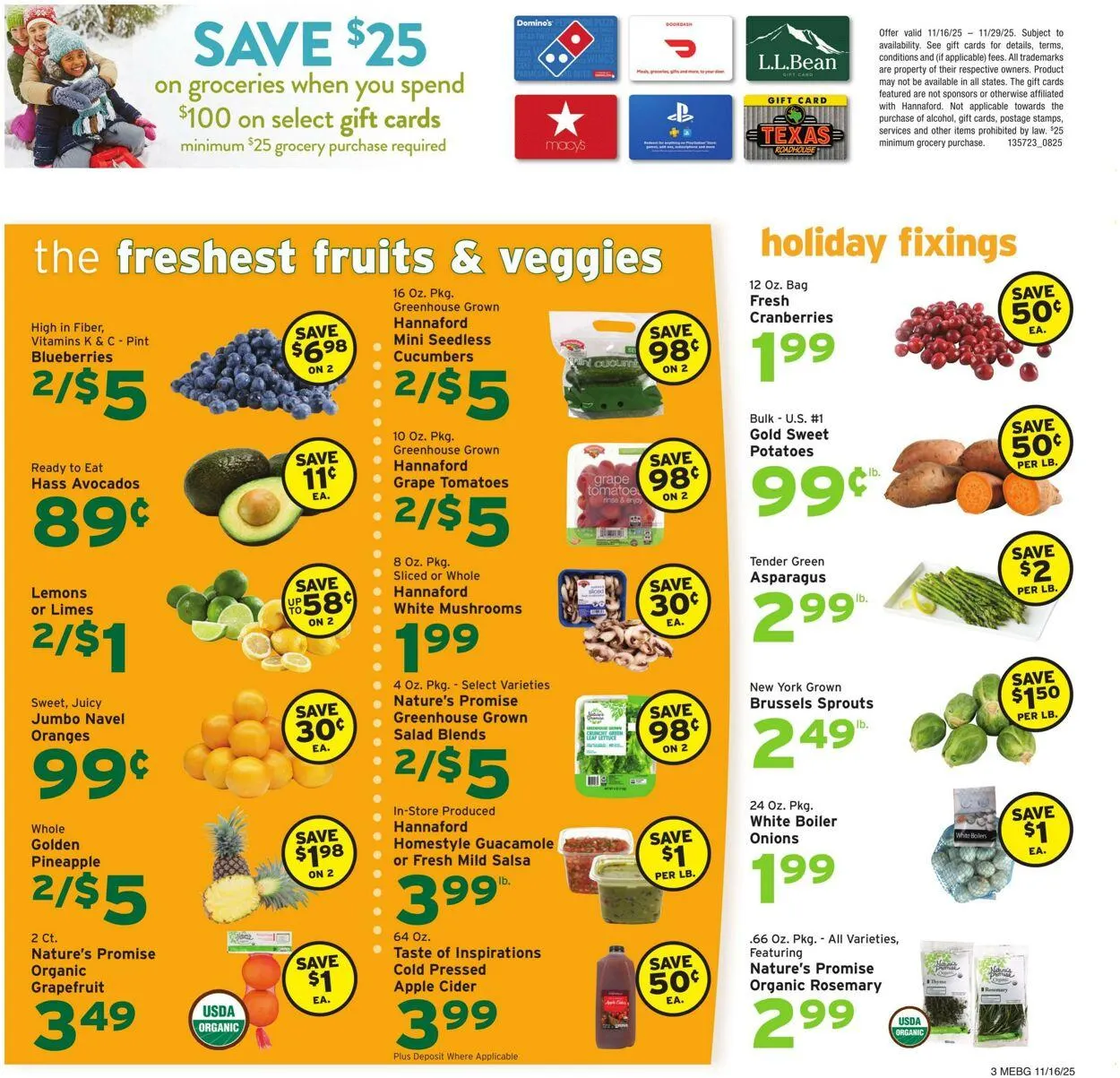 Weekly ad Hannaford Current weekly ad from November 16 to November 22 2025 - Page 3