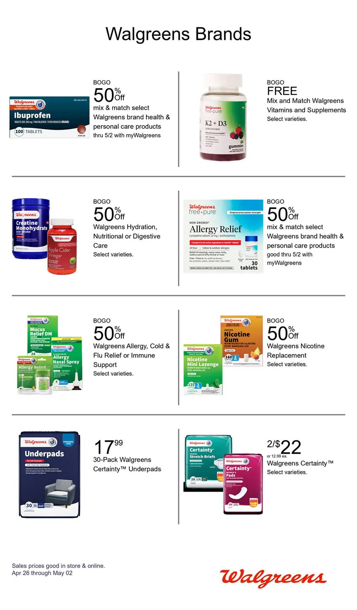 Weekly ad Walgreens weekly ad from April 26 to May 2 2026 - Page 4